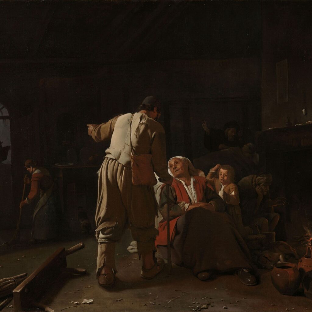 De zieken bezoeken - Michael Sweerts