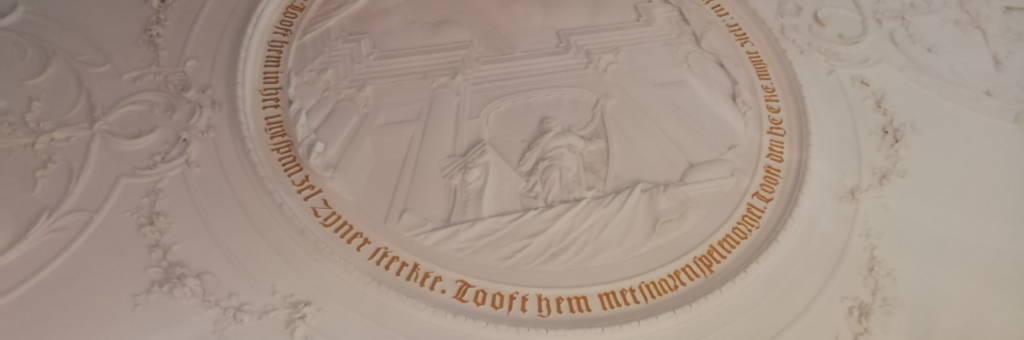 Sint -Jan Gouda rococo plafond