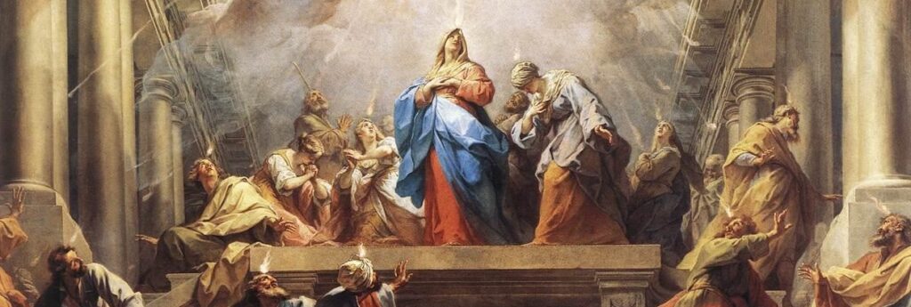 Pinksteren: achtergrondillustratie